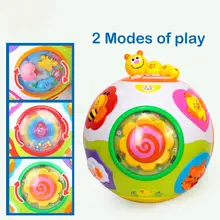 2 года ребенок giftBaby гусеничный музыка и животное раннее образование игрушки N84E