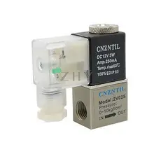 Пневматический 2 положения 2-ходовой электромагнитный клапан DC 12V 3W