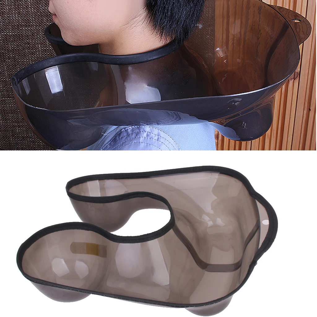 

PVC Hairdressing Neck Collar Hair Coloring Accessories Hair Cutting Collar Cutting Cloak Umbrella for Salon and Home