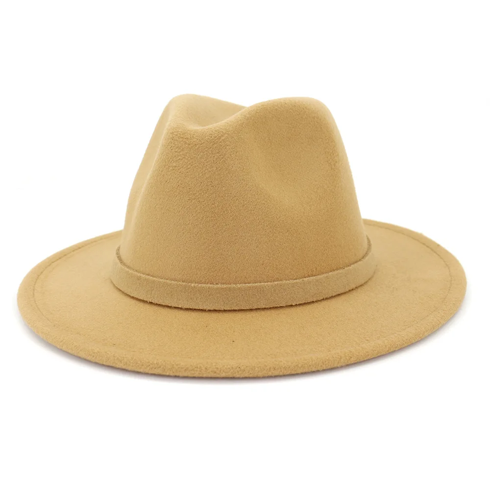 Klasik Pria Topi Jazz Topi Koboi topi 