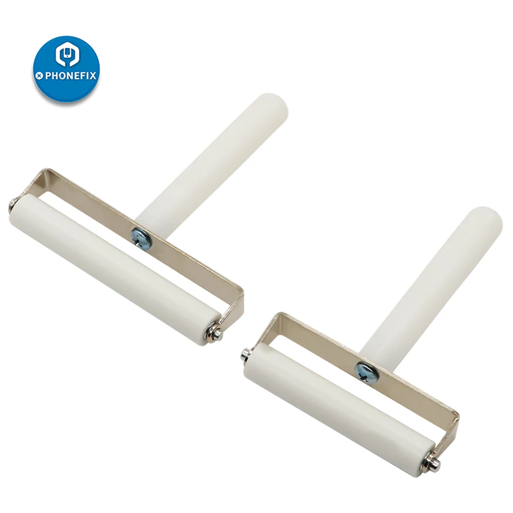 PHONEFIX High Quality 8cm 10cm Silicone Roller LCD Screen Film Polarizing Tools for Mobile Phone Tablet LCD Screen Repair Tool