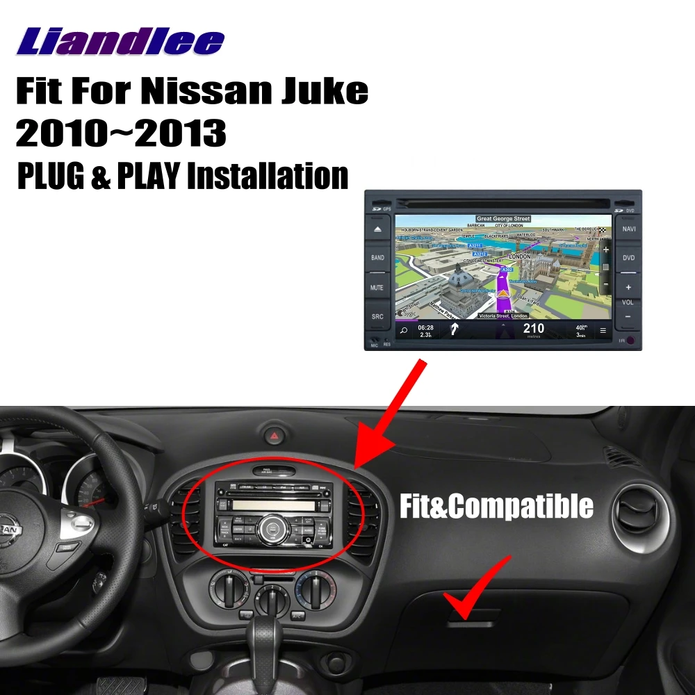 Liandlee для Nissan Juke 2010 ~ 2013 Android автомобильное радио CD DVD плеер GPS навигация карты