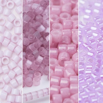 

Soeather miyuki beads purple color bohostyle for hot quality ткацкий станок needle work 3g/5g/bag
