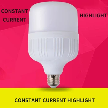 

LED Bulb E27 Screw-Mouth High-rich and Handsome Bulb White-rich and Beautiful LED Energy-saving Bulb High-power LED Bulb Lamp