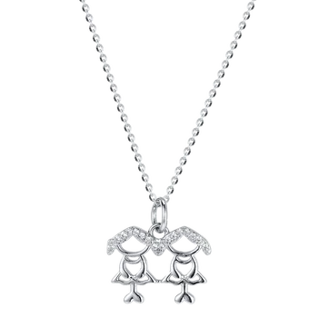 

Fahmi 2020 New Popular 100% 925 Sterling Silver Necklace4-17 High Quality Original Jewellery For Women Party Wedding Gift