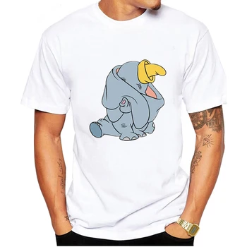 

Dumbo t shirt femme graphic tees men clothes 2020 Elephant baby animal printed tshirt male harajuku clothes t-shirt tops