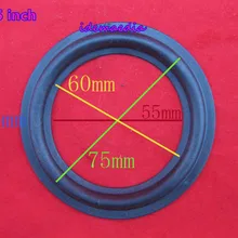 20 шт./лот 3,5 дюймовый басовый динамик Резина окружает ремонт-Резина