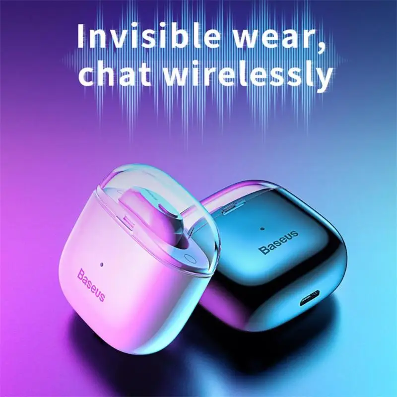Baseus A03 бизнес Bluetooth наушники мини портативный один беспроводной наушники с микрофоном для xiaomi iPhone huawei вождения автомобиля