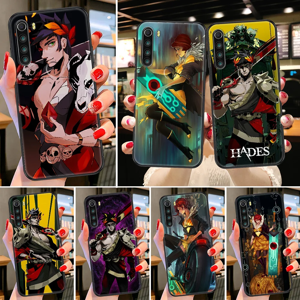Hades Action Greek mythology Phone case For Xiaomi Redmi Note 7 7A 8 8T 9 9A 9S 10 K30 Pro Ultra black tpu prime painting funda | Мобильные