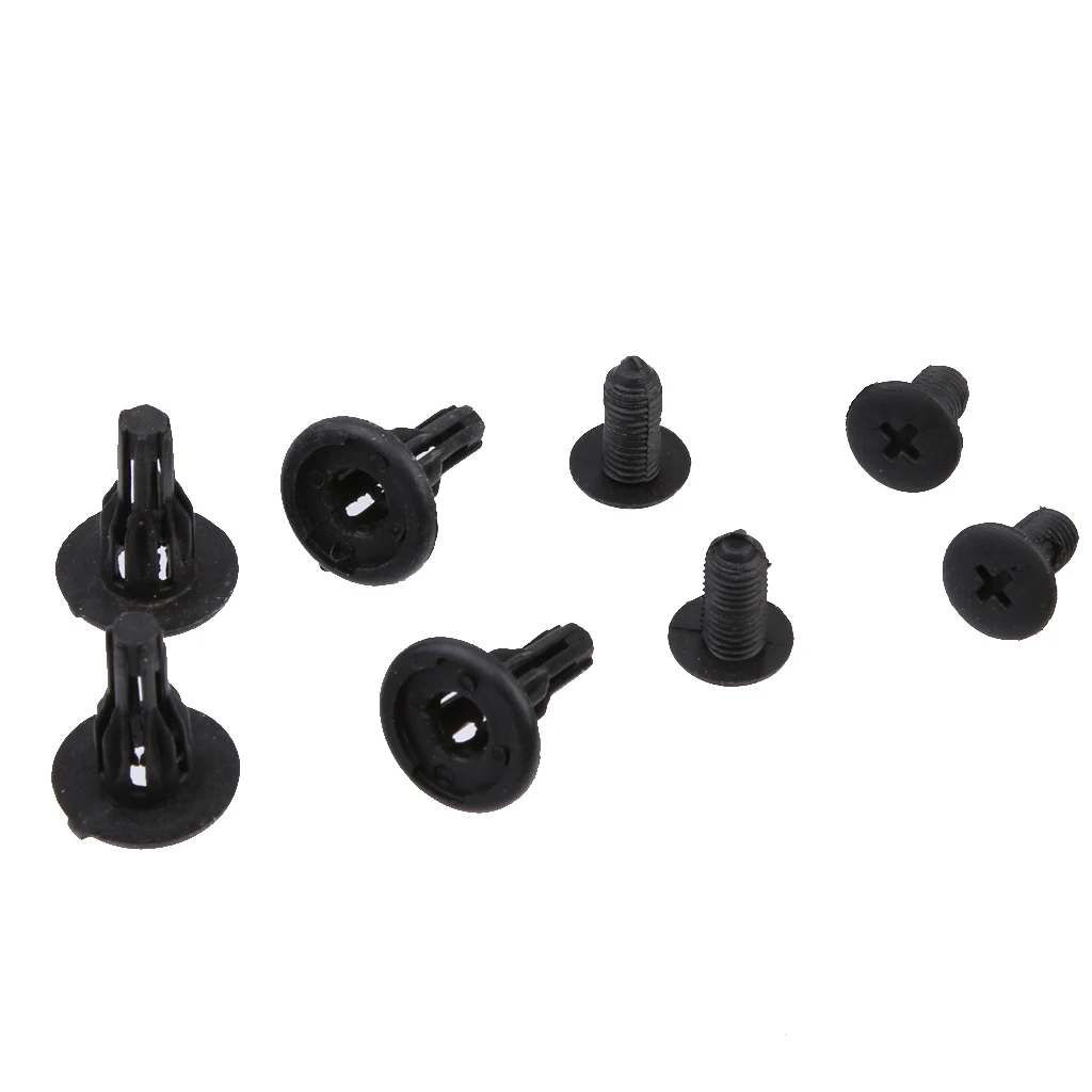 30pcs Plastic Push Type Fasteners Retainer Clip 10mm For  90505-SM4-003