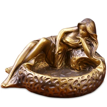 

Sexy Long Legs Woman Beauty Resin Vintage Ashtray Home Decor Cigarette Butt Holder Ash Holder for Smokers,Tabletop Smoking Ash T