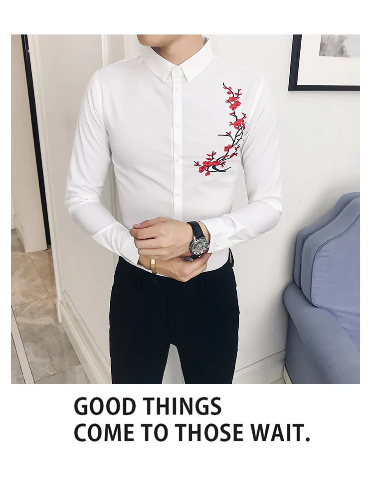 Рубашка барокко с кисточками Мужская Camicia Barocco Мужская Клубная одежда мужские рубашки черная Camisa Social белая свободная одежда рубашки Весна