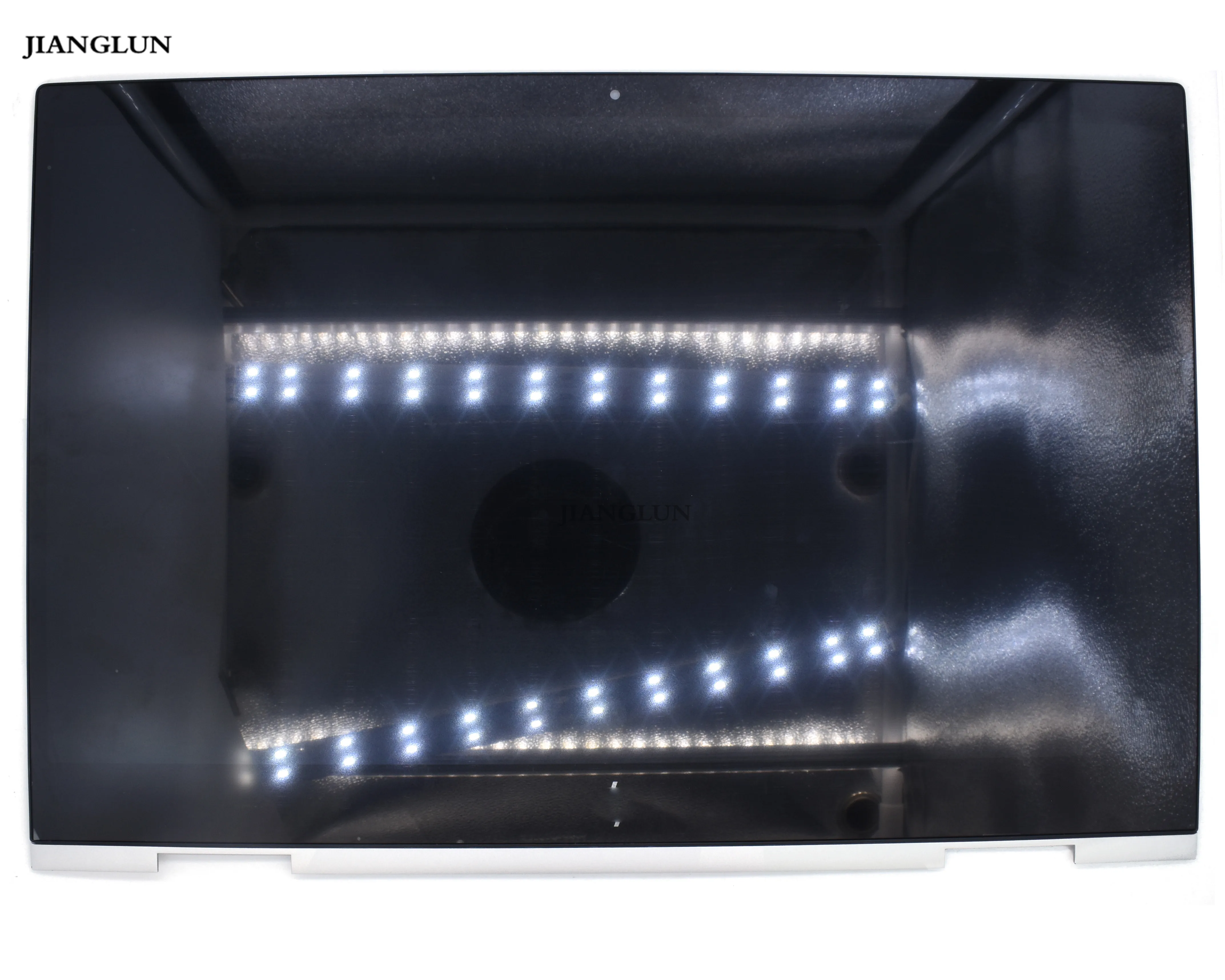 ^*Best Offers JIANGLUN For HP Envy x360 Convertible 15-cn0026TX LCD Aseembly with Frame with Touchboard silver color 1920 x 1080