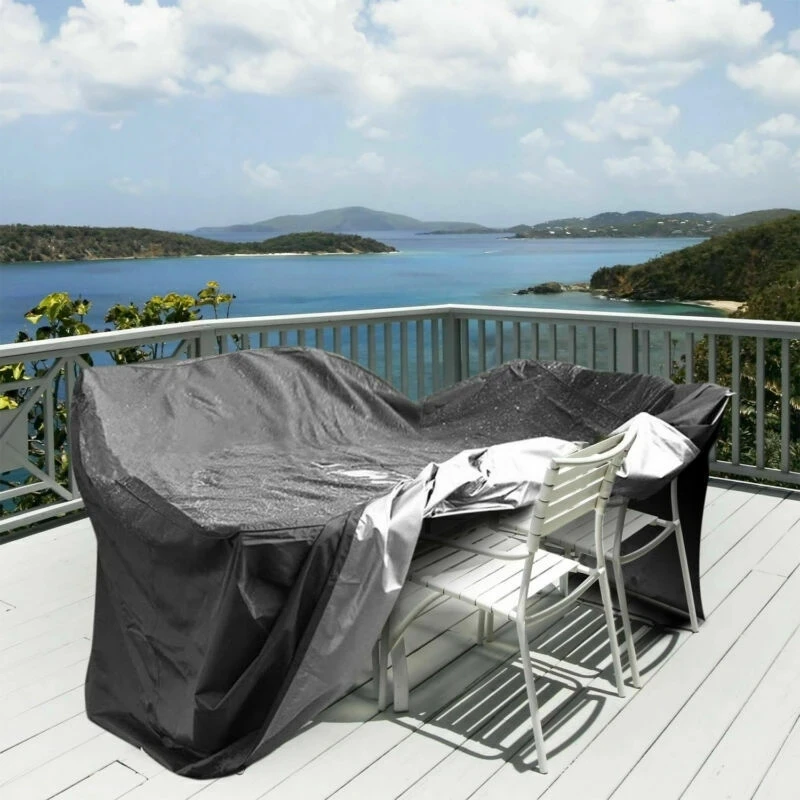 Small size Waterproof Outdoor Patio Garden Furniture Covers Rain Snow Chair covers for Sofa Table Chair Dust Proof Cover 4
