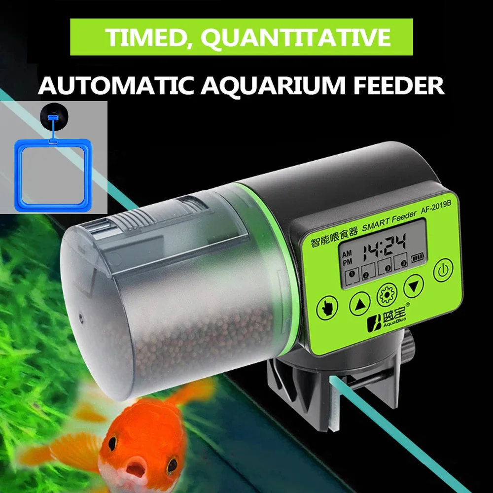Automatic Fish Food Feeder Dispenser Adjustable Aquarium Tank Timer Auto Feeding 
