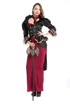 

Dancing Stage Costumes Halloween Party Uniform Role Play Sexy Pirate Role Play Masquerade Ball Costume Sportswear
