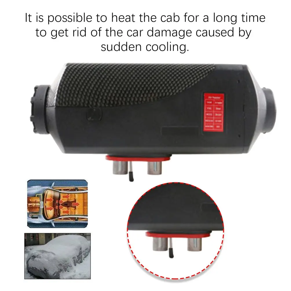 Car 5Kw 12V Car Diesel Heater Parking Heater Car Air Heater For Truck Bus Universal Air Heater Lcd Screen Hot