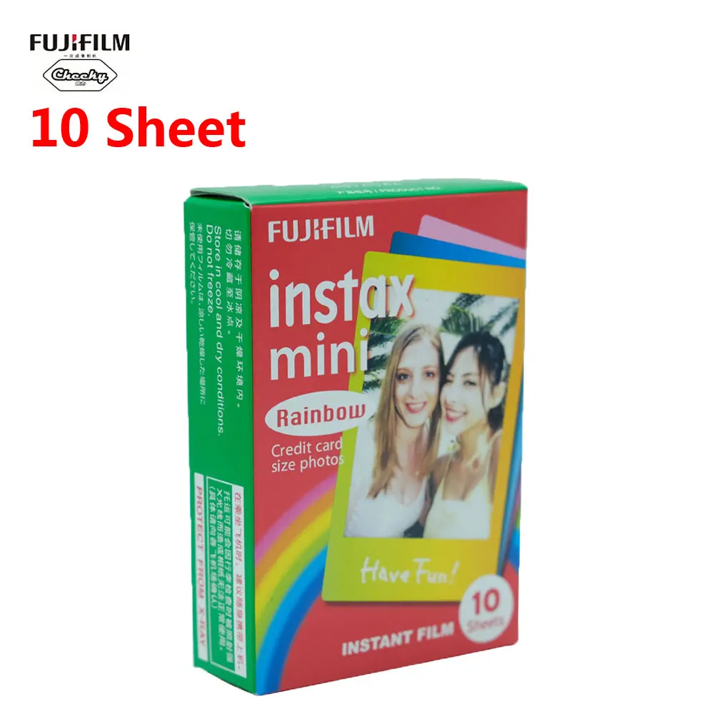 10 Sheets 10-100 Sheets Fuji Fujifilm instax mini 9 8 film for Fujifilm Instax instant mini 9 8 7s 25 50s 9 90 Camera Sp-2 photo Paper - Цвет: 10 Sheets