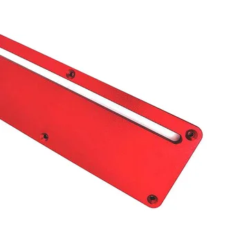 

Electric Circular Saw Flip Cover Plate Aluminum Alloy Table Special DIY Tool 300 * 100mm Cover Plate For Align The Router