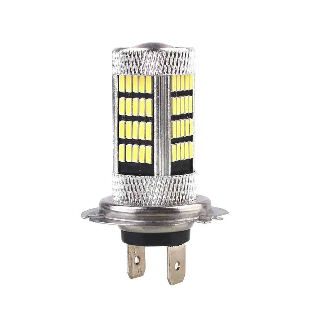 H7 4014 92SMD фара Автомобильный светодиодный фонарь мощный налобный фонарь Противотуманные фары универсальные лампочки передняя фара мотоцикл светодиодный фонарь