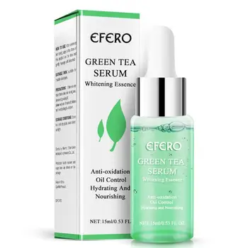 

Green Tea Serum For Females Moisturizing Anti Wrinkle Anti Aging Essence Whitening Tightening Shrink Skin Pore N5J5