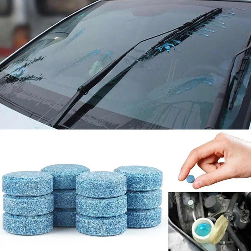 Очиститель тонкой шипучие таблетки автомобиль концентрированная стеклянная вода очиститель автомобиля чистящее средство