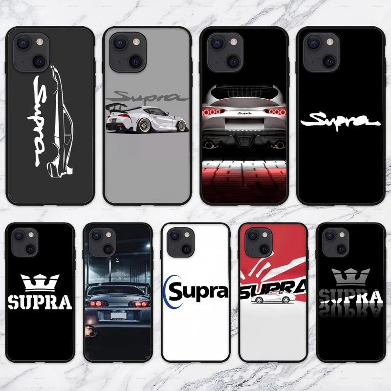iphone 11 Pro Max clear case Japanese Supra car Phone Case For iPhone 11 12 Mini 13 Pro XS Max X 8 7 6s Plus 5 SE XR Shell best iphone 11 Pro Max case