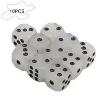 10pcs Luminous Dice Египетский узор кожа прямые кости чашки для баров(без базы и кости - Цвет: 10pcs Luminous Dice