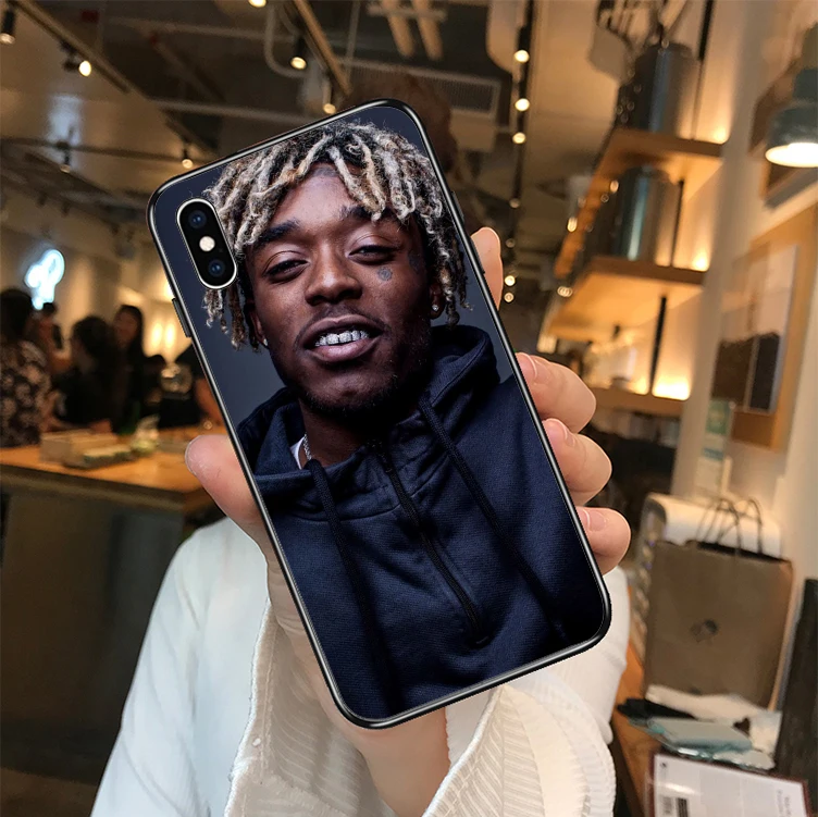 Lil Uzi хип-хоп художника черный мягкий Уретановый Термопластик(tpu) силиконовый чехол для телефона iPhone Max XR XS X10 5 5S 5SE 6 6S 7 8 6Plus 7Plus 8Plus