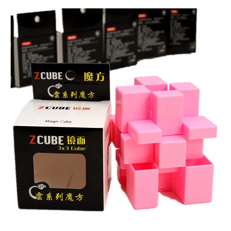 Zcube облако литое покрытие 3x3x3 Пирамида Профессиональный безопасный ABS пластик магический куб ультра-Гладкий 3x3 скоростной Головоломка Куб детские игрушки подарок