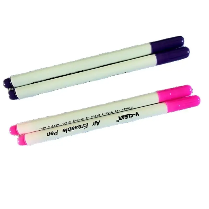 Disappearing Ink Marking Pen Air Water Erasable Pen Fabric Marker Temporary  Marking Auto-Vanishing Pen for Cloth (Blue) - AliExpress