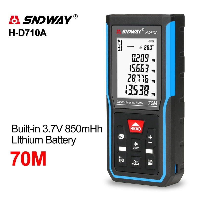 SNDWAY, 50 м, 70 м, 100 м, 120 м, лазерный дальномер, дальномер, trena, Лазерная Лента, дальномер, устройство для измерения, линейка, инструмент для тестирования