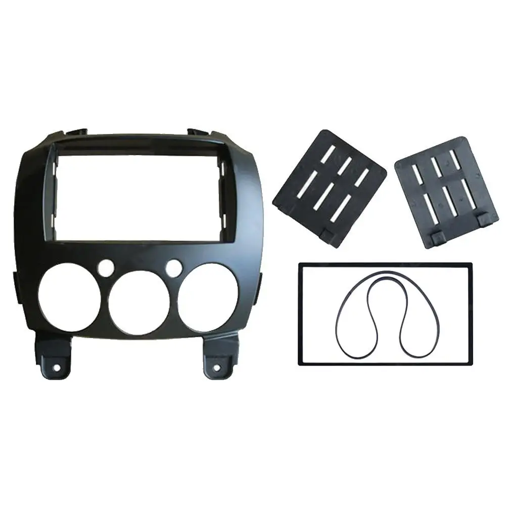 

Yfashion Car 2 Din Refitting Frame Panel for Mazda 2 2010 Demio 2007+ Stereo Radio Fascia Dash Mounting Trim Kit