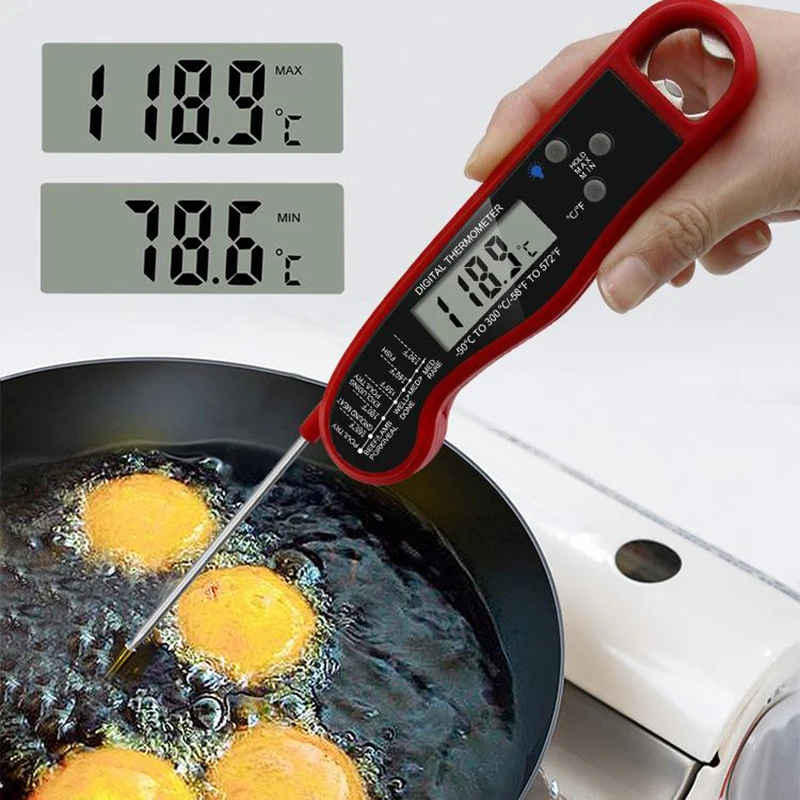 Uten Digital Meat Thermometer with Backlight Display Uten