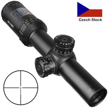 1-4x24 Ar оптика Drop Zone-223 тактический прицел Riflescope с целевыми башенками охотничьи прицелы для снайперской винтовки Охота