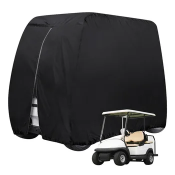 

Anti Sunlight Outdoor Sports Hem Buckle Practical 4 Passenger Home Oxford Cloth Waterproof Dust Prevention Golf Cart Cover Body