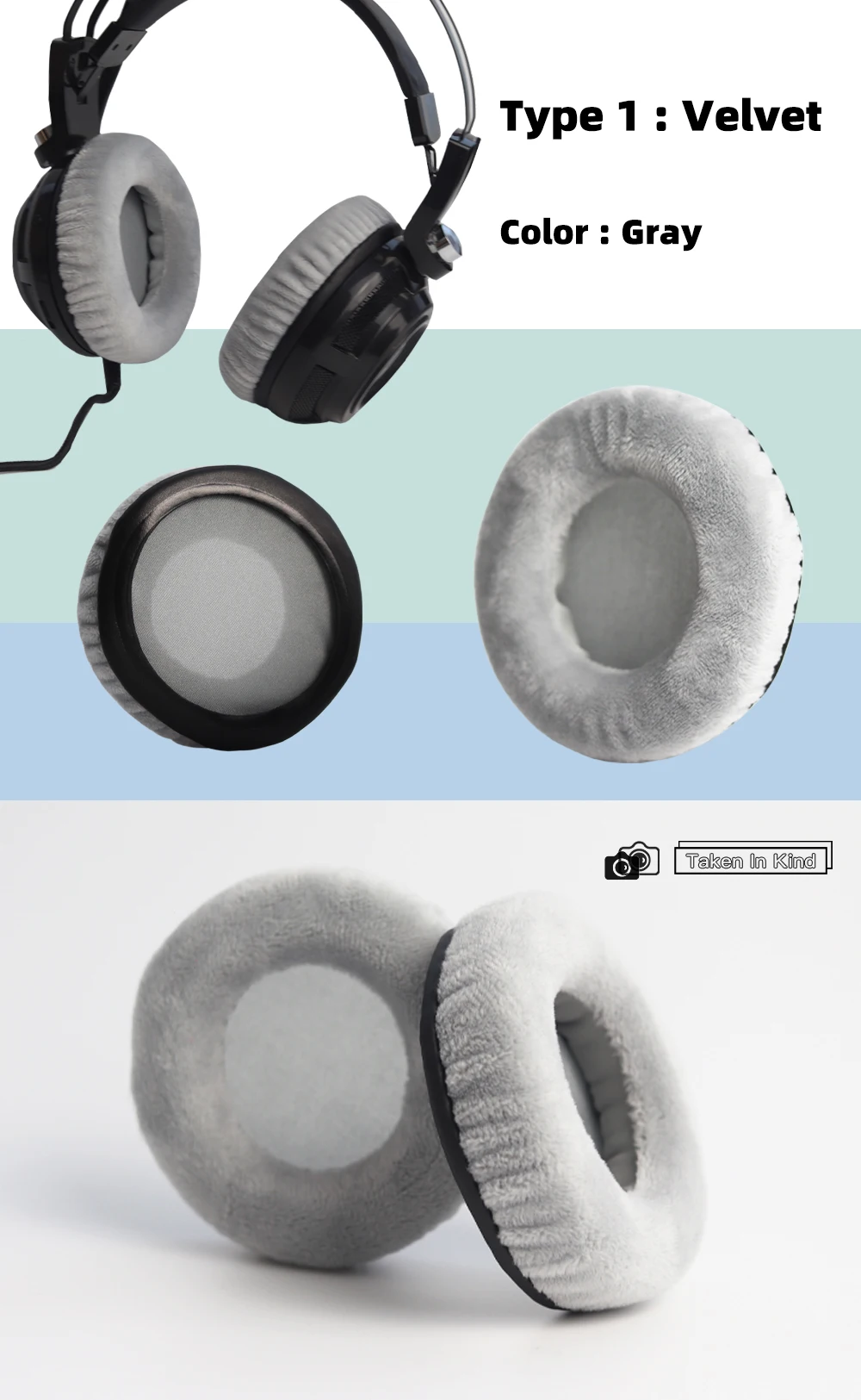Almofadas de substituição earsoft para superlux hd681