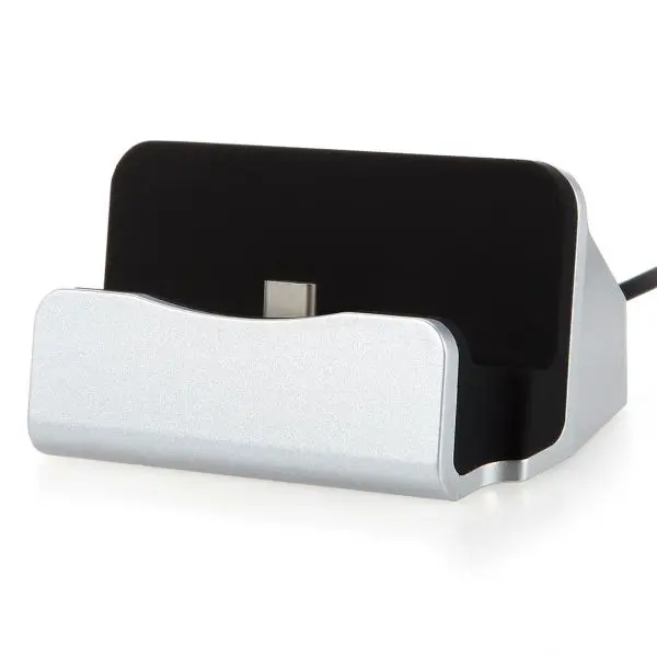 Sliver Для iPhone X 8 7 6 USB кабель синхронизируемая подставка зарядное устройство База для Xiaomi Android samsung type C подставка держатель Зарядная база док-станция - Тип штекера: Sliver