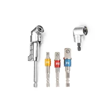 

5pcs/set Drill Bit Extension Screwdriver Adapter Hex Shank 6.35mm Adjustable Nut Repairing Turning Holder Replacement