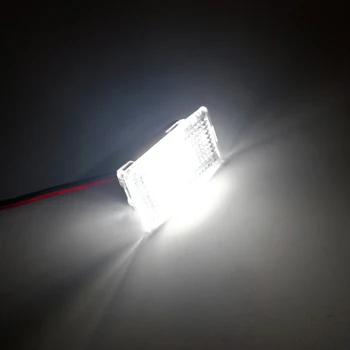 

4pcs/set Upgrade LED Interior Light Bulbs Car Trunk Light LED Light Colorful Car Trunk Welcome Light Decorative Lamp Door Warnin