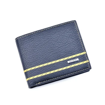 

Wallet men's short paragraph PU leather men's wallet 3 fold thin section foreign trade retro wallet manufacturers wholesale