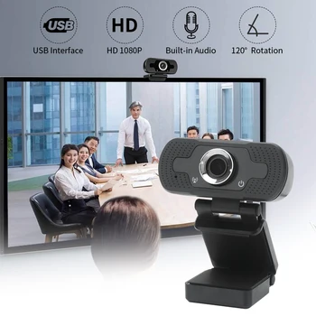 

1080P USB Webcam Web Camera Built-in Stereo Microphone Computer Camera Full HD Skype Video Call For PC Laptop Live Equipment