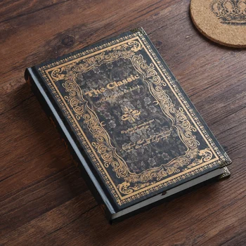 

New Hard Cover European Retro Garden Notepad Portable Account School Kawaii Planner Memo Pad 2019 2020 Agendas A5 Diary Notebook