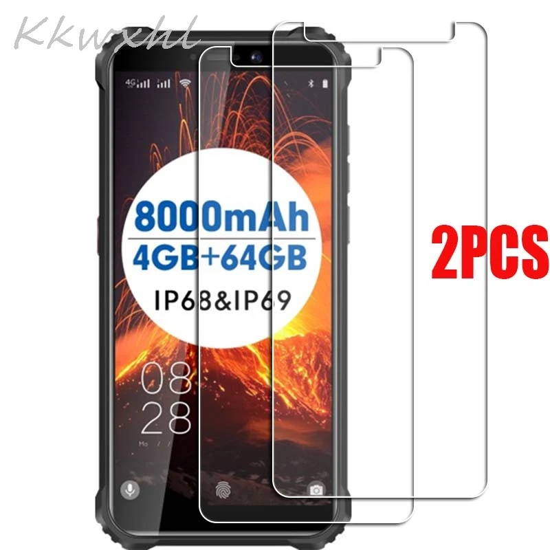 Закаленное стекло 9H для смартфона 2 шт. Защитная пленка Oukitel WP5 C18 Pro WP6 WP7 защитная