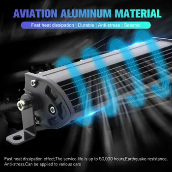 

12V Work Spot Light Aluminum alloy 1pair 40W 12800LM Car Driving Fog Lamp