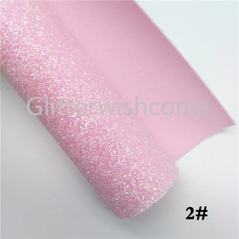 Glitterwishcome 21X29 см, размер А4, неоновая блестящая кожа, блестящая кожа, ткань из искусственной кожи, винил для бантов, GM623A