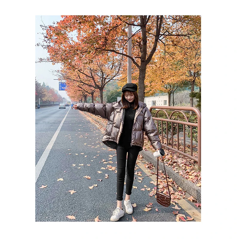 Новинка 2019 пальто большого размера толстая зимняя куртка женское пуховое