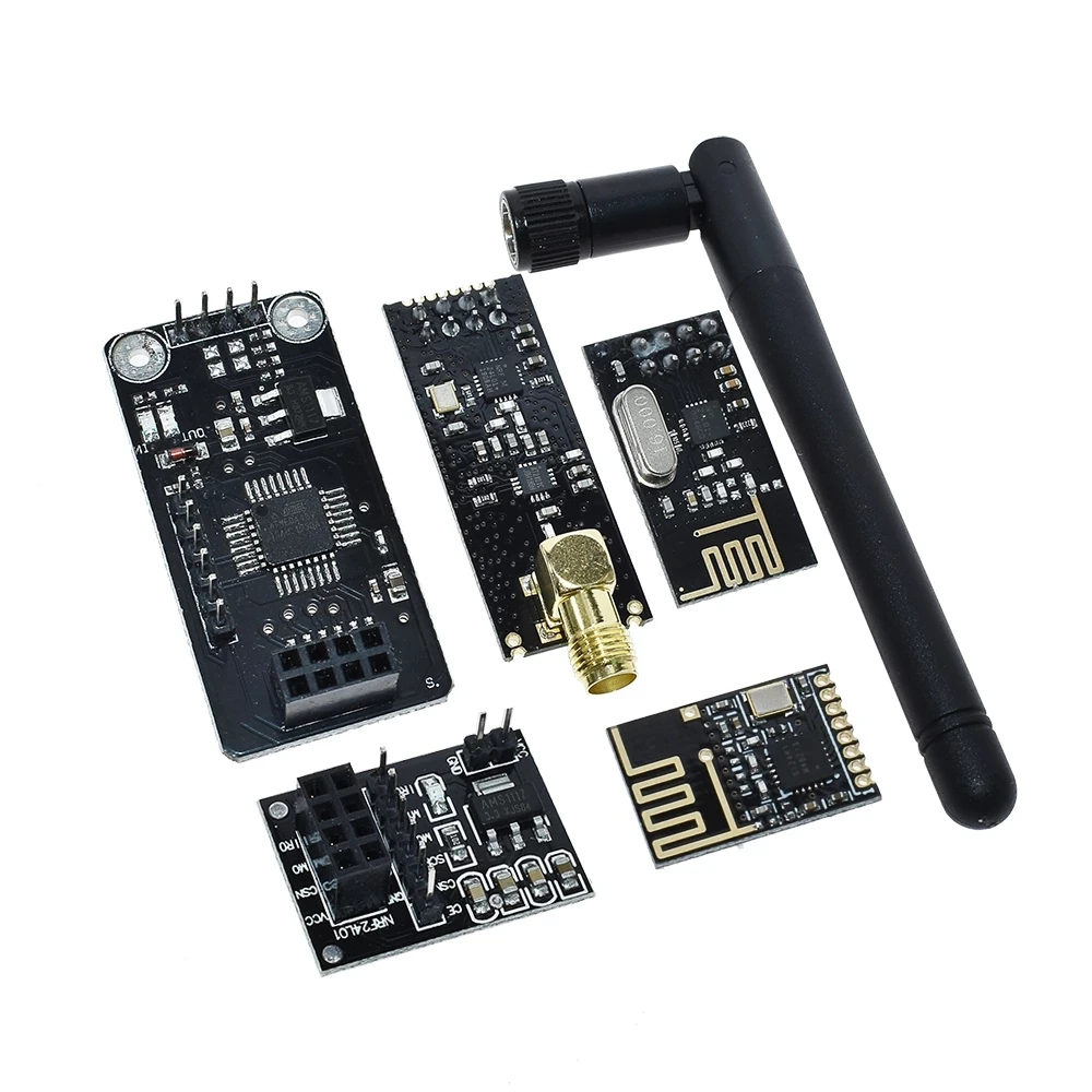 NRF24L01 + 2 4G модуль беспроводной передачи данных 4 ГГц обновленная версия PA LNA 1000