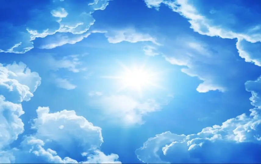 

Sky sunshine ceiling mural Ceiling Wallpaper Murals Living Room Bedroom Ceiling Mural Decor 3d ceilings