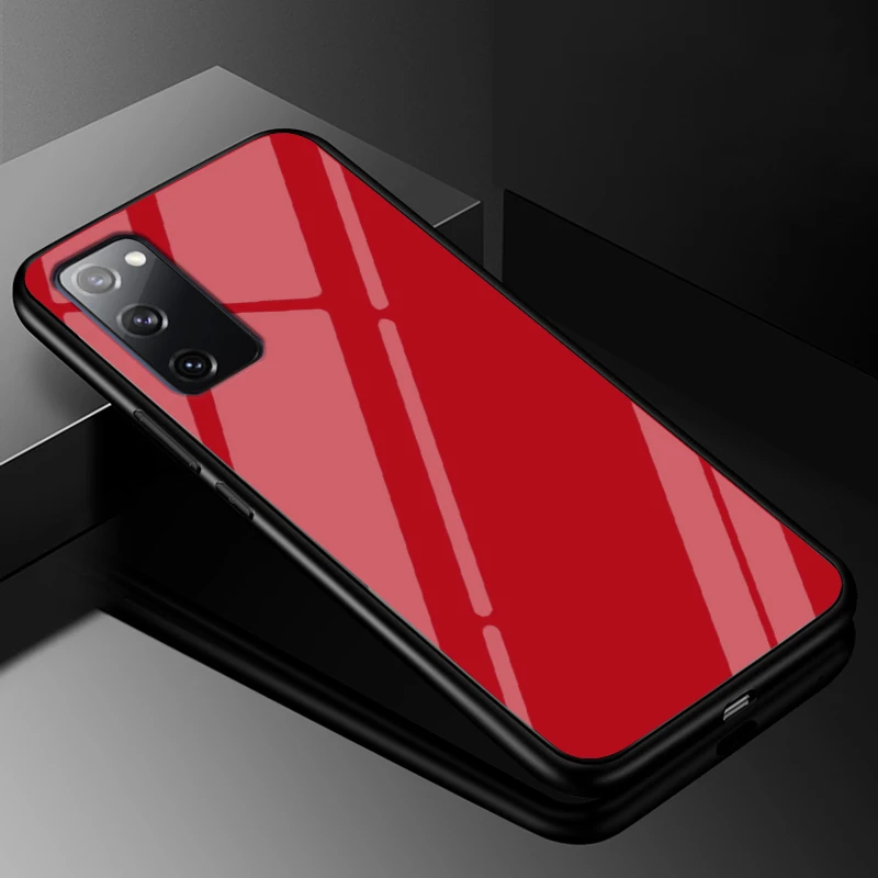 Premium Tempered Glass Phone Case with TPU Bumper - Enhanced Protection and Style